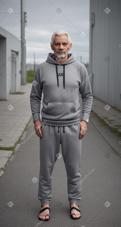 Estonian 45 years male with  gray hair