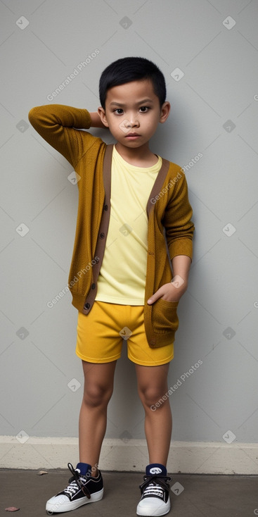 Indonesian child boy 