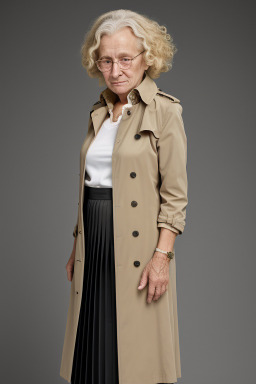 Austrian elderly female with  blonde hair