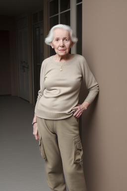 Caucasian elderly female 