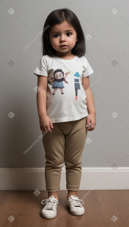 Colombian infant girl 