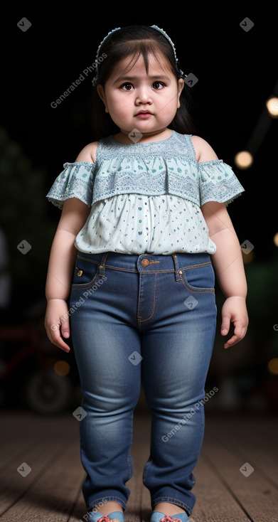 Uzbek infant girl 