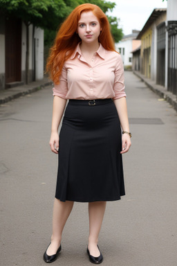 Honduran adult female with  ginger hair