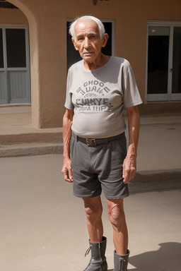 Malian elderly male with  gray hair