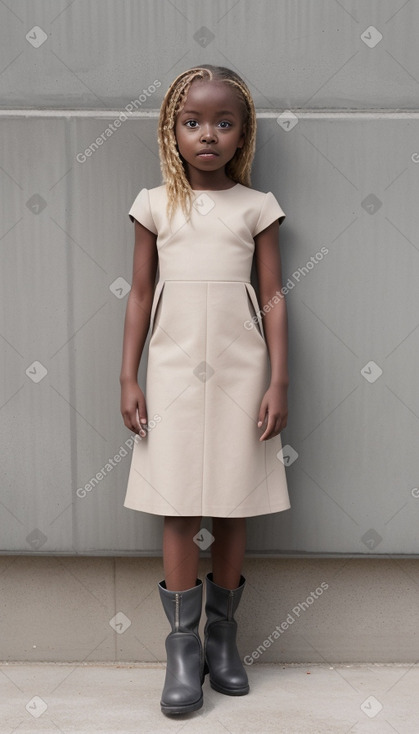 Child female with  blonde hair