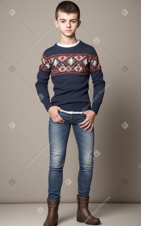 Bulgarian teenager male 