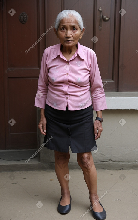 Nepalese elderly female 