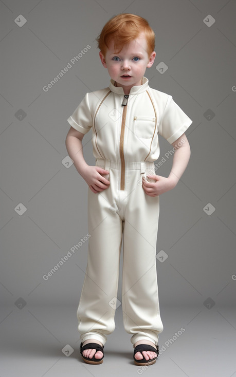 Infant boy with  ginger hair