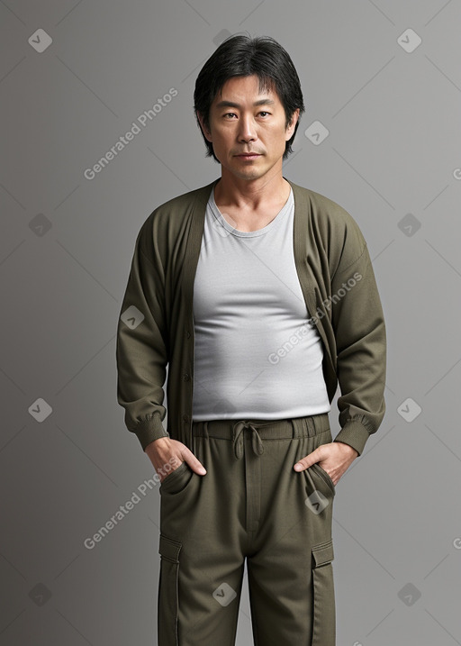 Japanese middle-aged male 