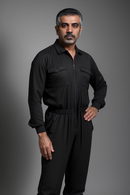 Bahraini middle-aged male with  black hair