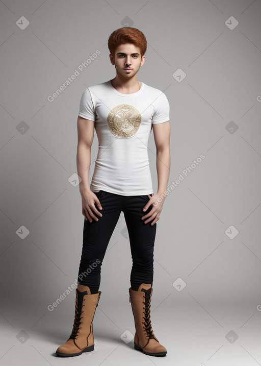 Yemeni young adult male with  ginger hair