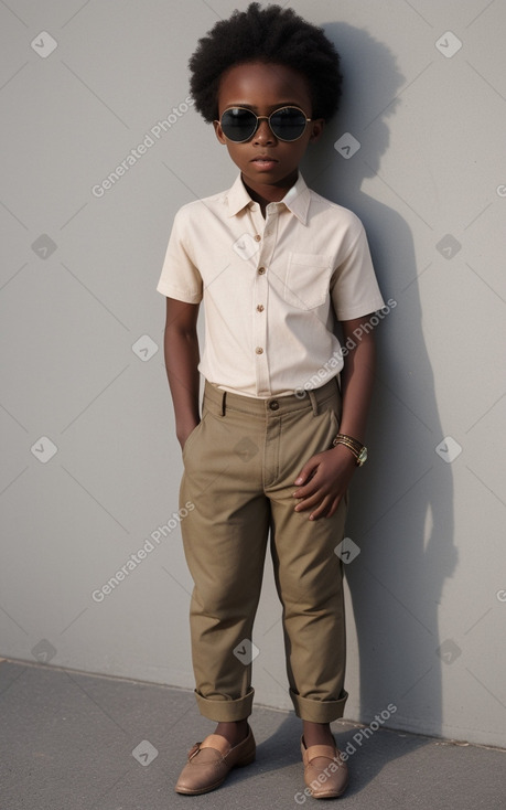 African american child male 