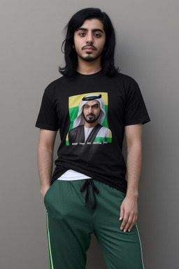 Emirati adult non-binary with  black hair