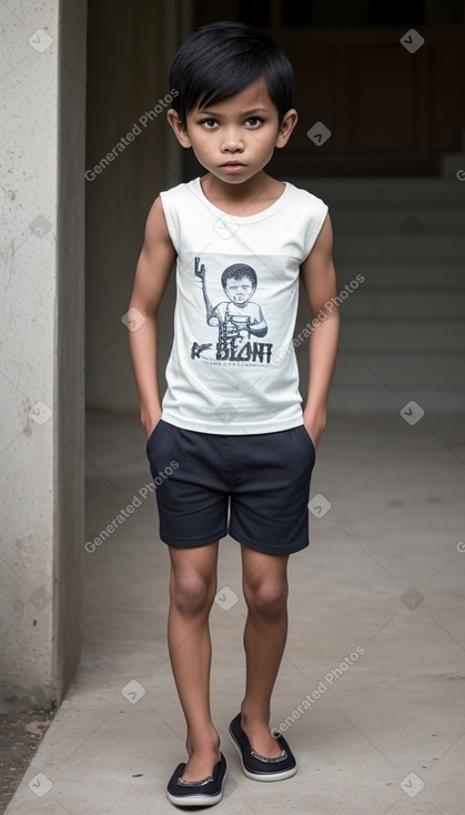 Indonesian child boy 