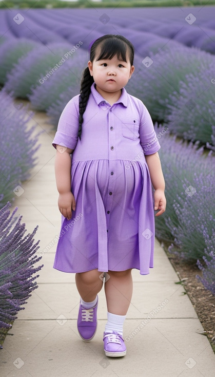 Mongolian child girl 