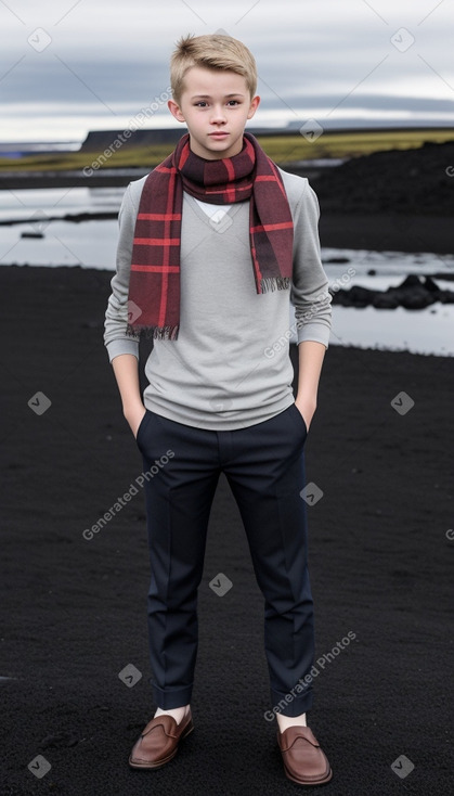 Icelandic teenager boy 