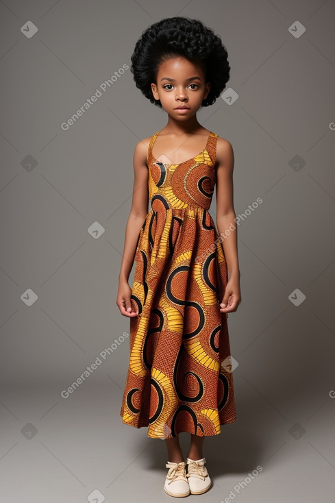 African american child girl 