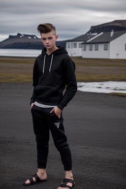 Icelandic teenager boy 