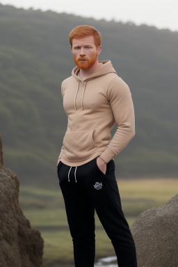 Mexican adult male with  ginger hair