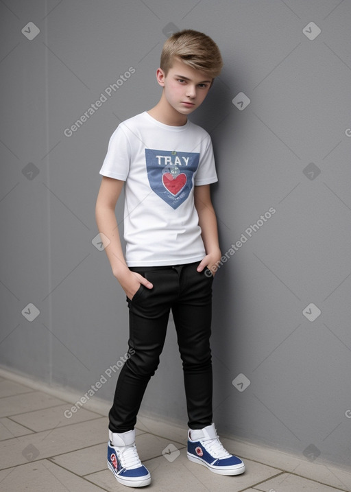 Slovak teenager boy 