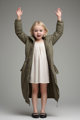 Czech infant girl with  blonde hair