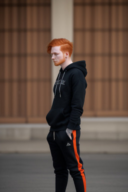 Armenian adult non-binary with  ginger hair