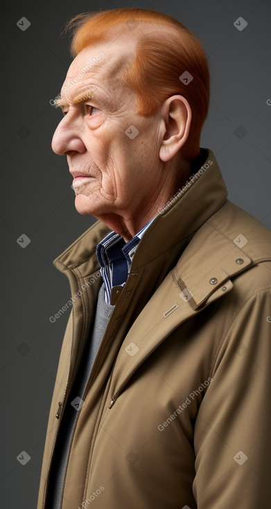 Algerian elderly male with  ginger hair