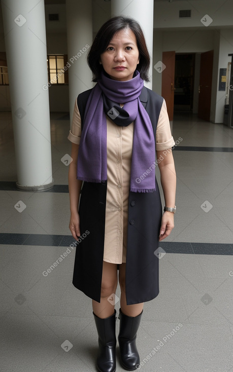 Singaporean middle-aged female 