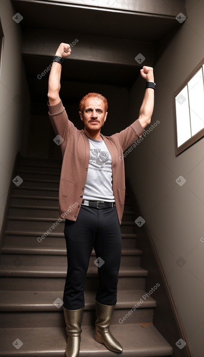 Jordanian 45 years male with  ginger hair