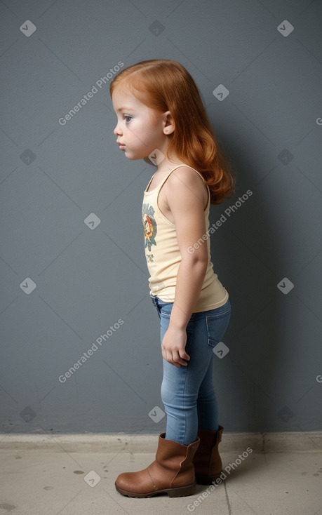 Guatemalan infant girl with  ginger hair