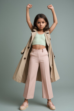 Nicaraguan child female with  brown hair