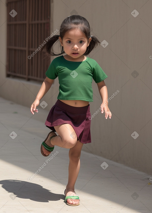 Peruvian infant girl 