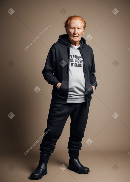 Kenyan elderly male with  ginger hair