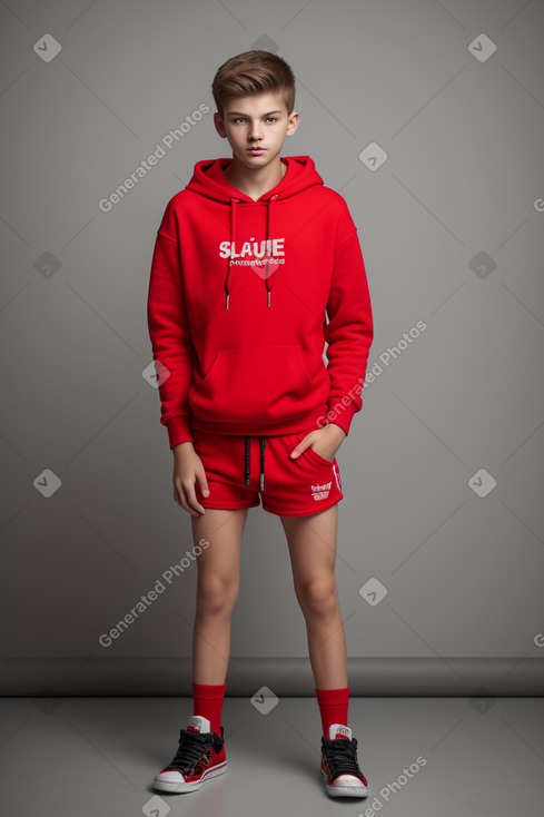 Slovak teenager male 