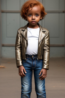 Ethiopian infant boy with  ginger hair