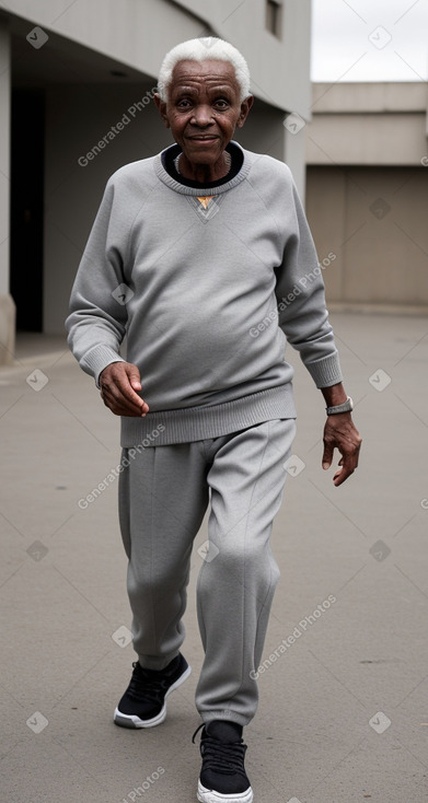 Tanzanian elderly male with  gray hair