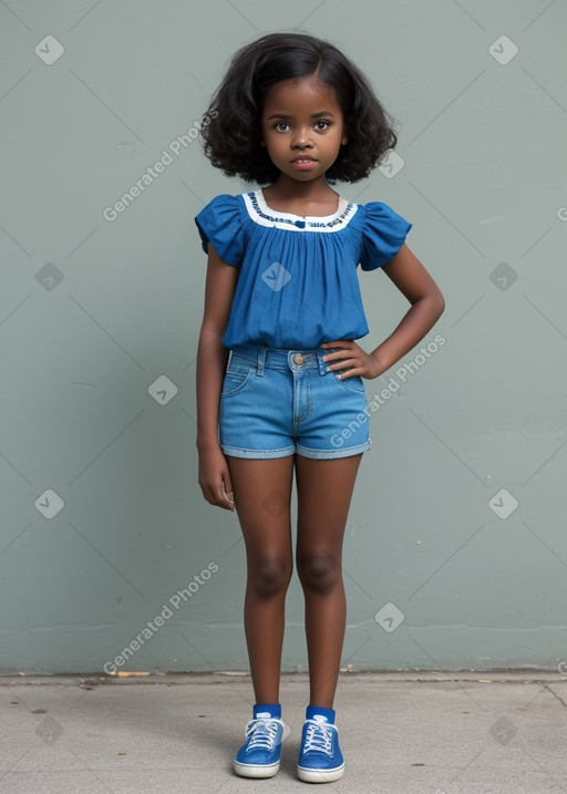 African american child girl 