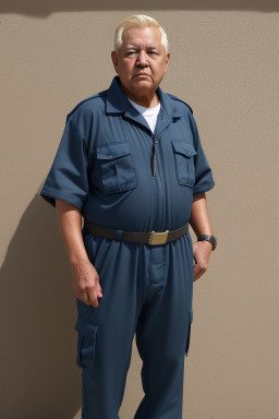 Panamanian elderly male with  blonde hair