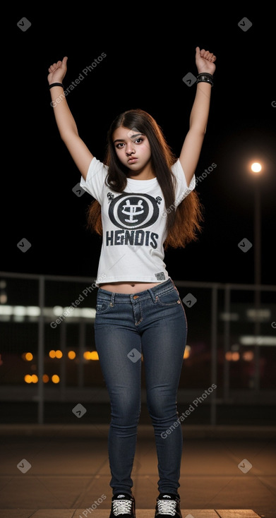 Hispanic teenager girl 