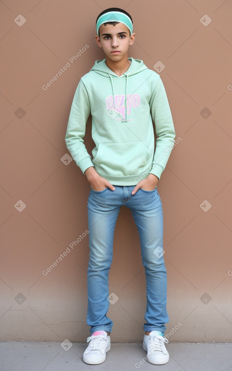 Algerian teenager boy 