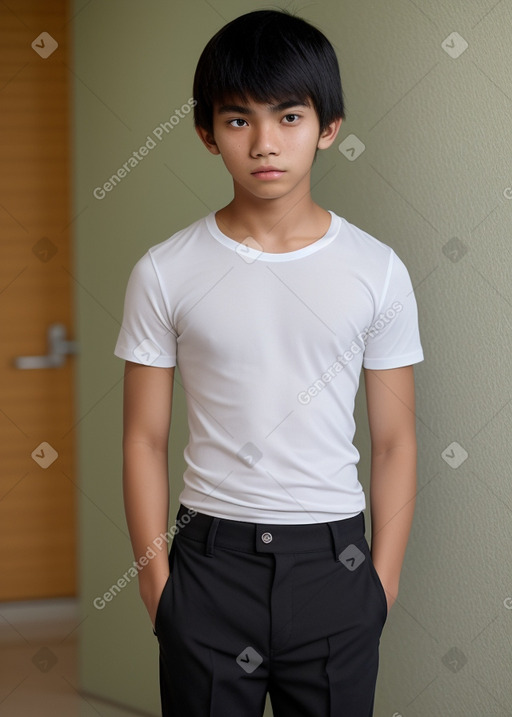 Singaporean teenager boy 