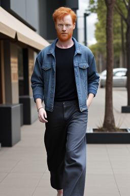 Australian adult male with  ginger hair