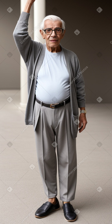 Tunisian elderly male with  gray hair