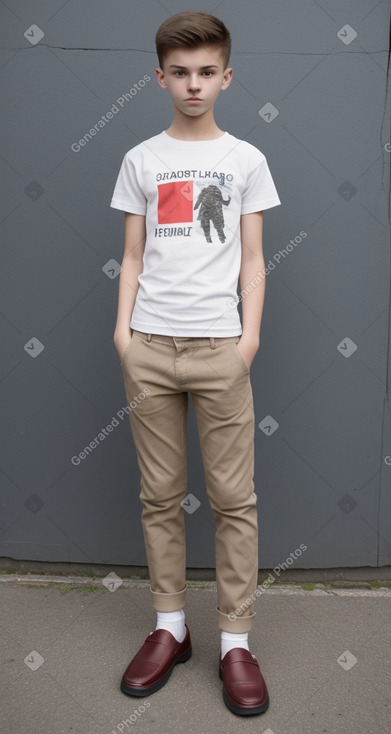 Polish teenager boy 