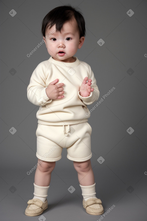 Mongolian infant boy 