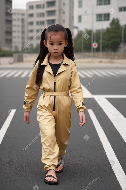 Mongolian child girl 