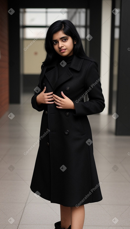 Sri lankan young adult female with  black hair