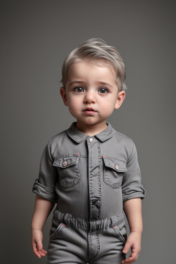 Israeli infant boy with  gray hair