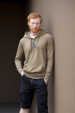 Israeli adult male with  ginger hair