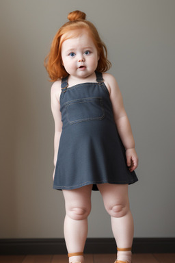 Australian infant girl with  ginger hair